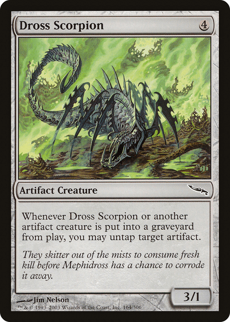 Dross Scorpion [Mirrodin] Foil