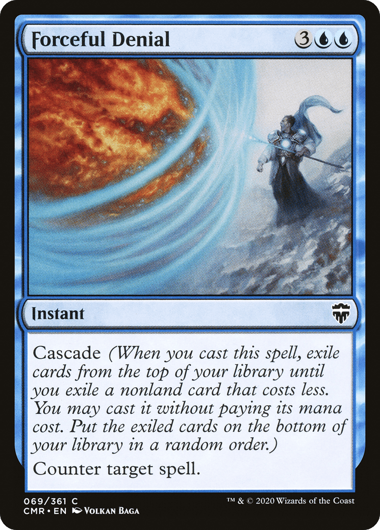 Forceful Denial [Commander Legends] Foil