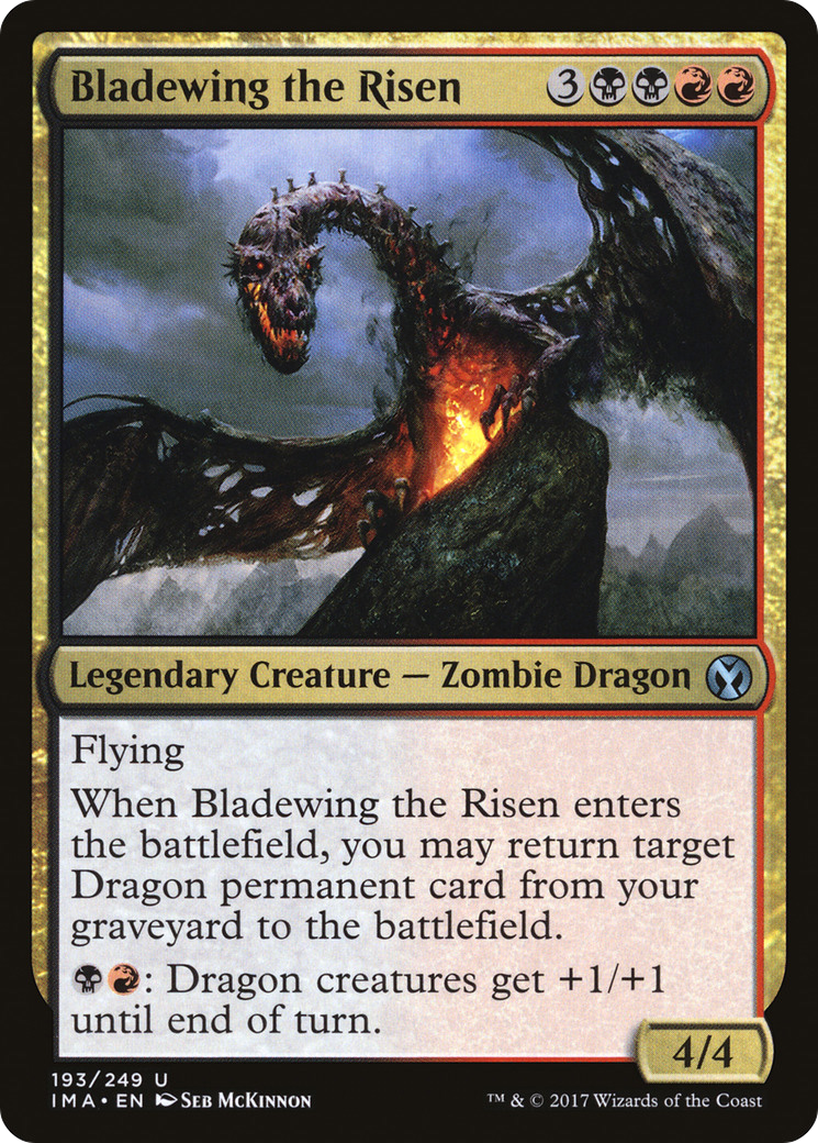 Bladewing the Risen [Iconic Masters] Foil