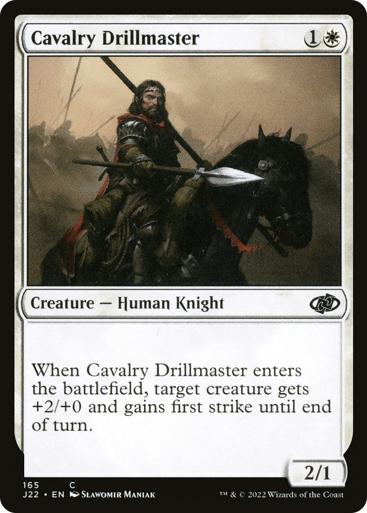 Cavalry Drillmaster [Jumpstart 2022]