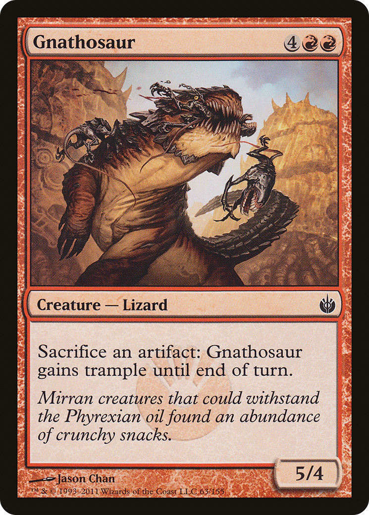 Gnathosaur [Mirrodin Besieged] Foil