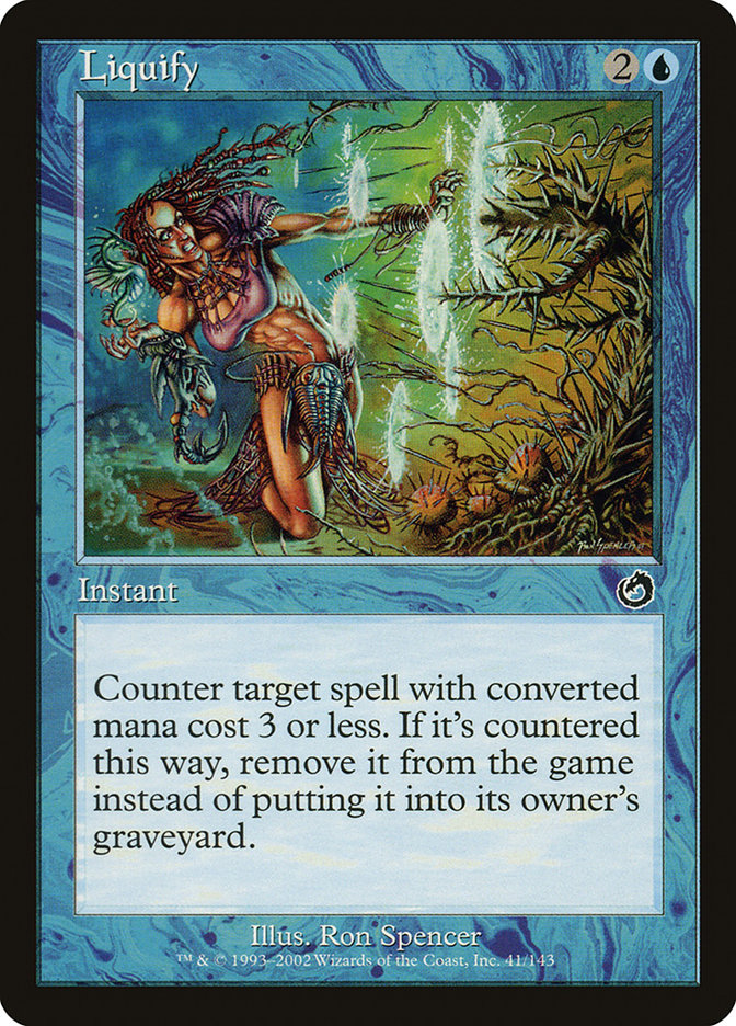 Liquify 41/143 (Torment)  - Foil