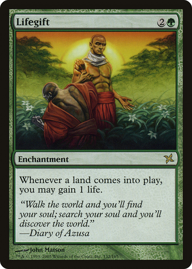 Lifegift [Betrayers of Kamigawa] Foil