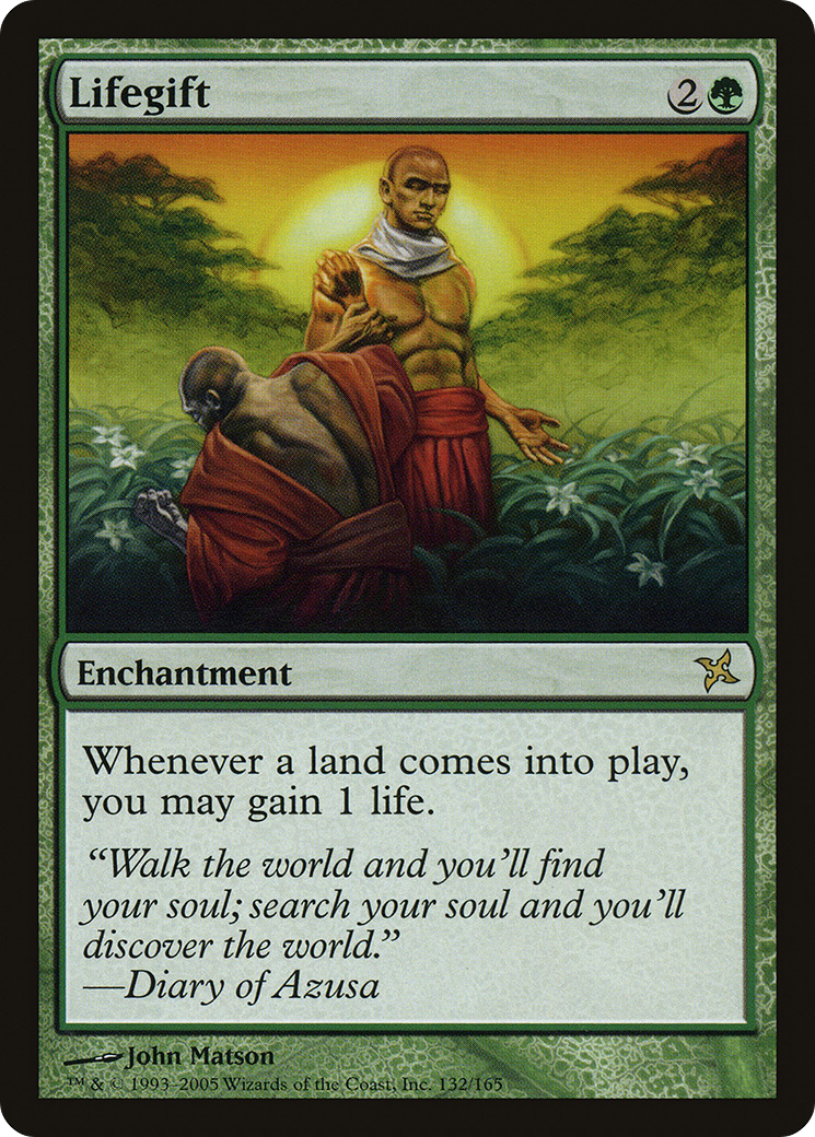 Lifegift [Betrayers of Kamigawa] Foil