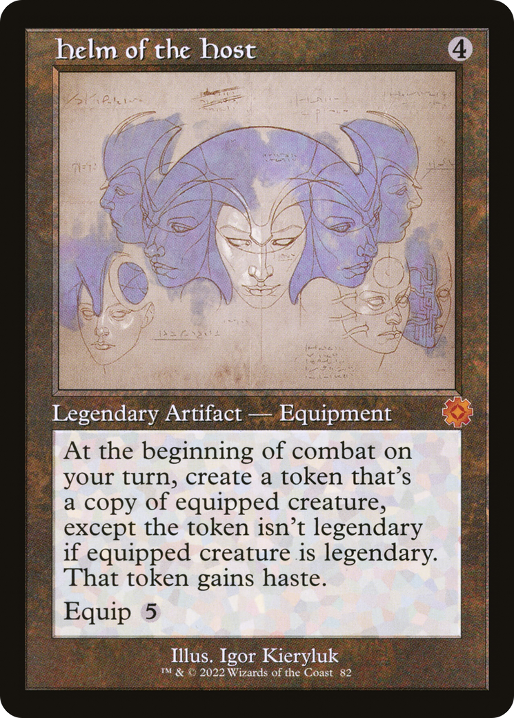 Helm of the Host (Retro Schematic) [The Brothers' War Retro Artifacts] Foil