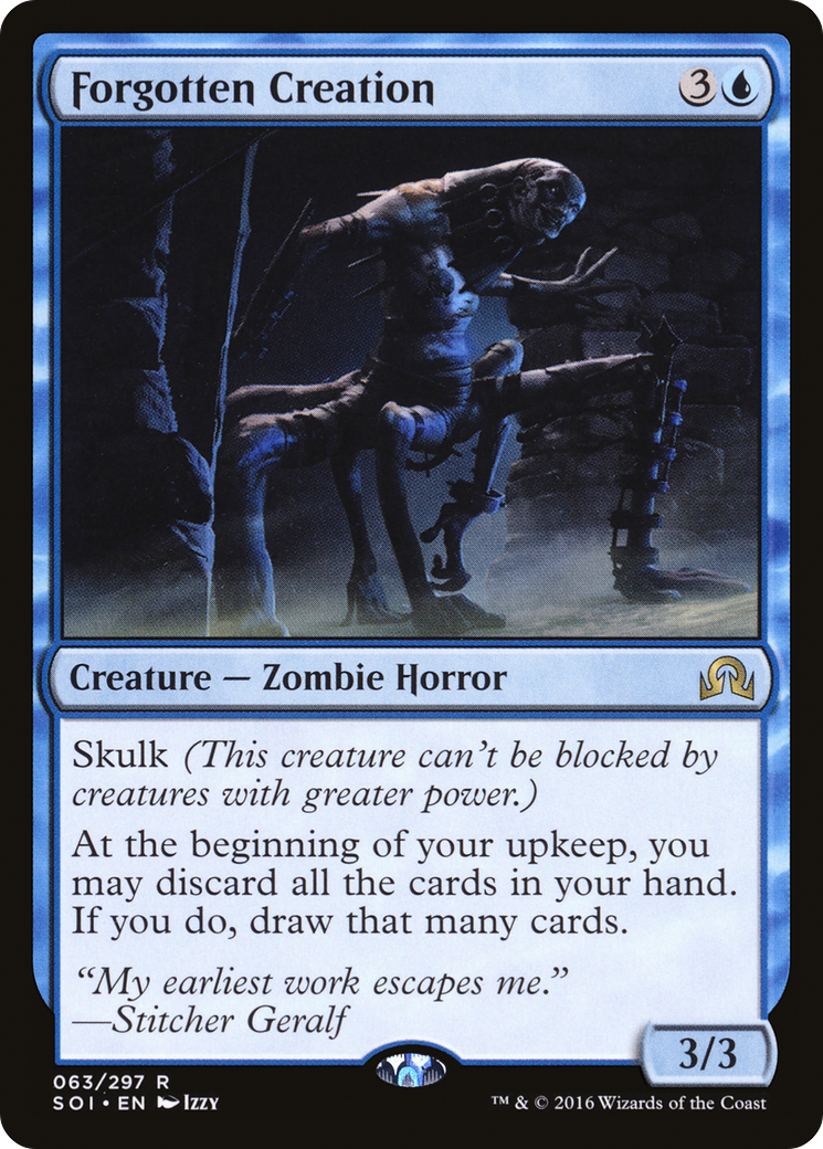 Forgotten Creation [Shadows over Innistrad] Foil