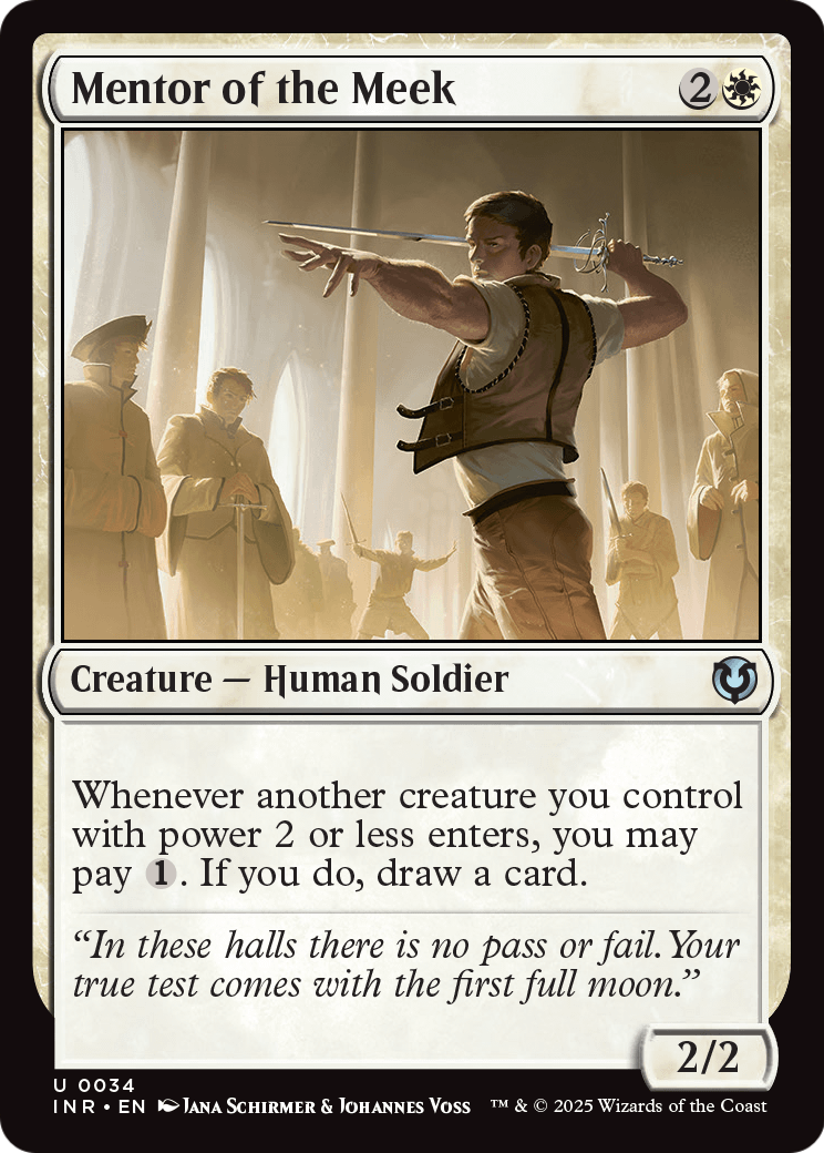 Mentor of the Meek (-034) [Innistrad Remastered]