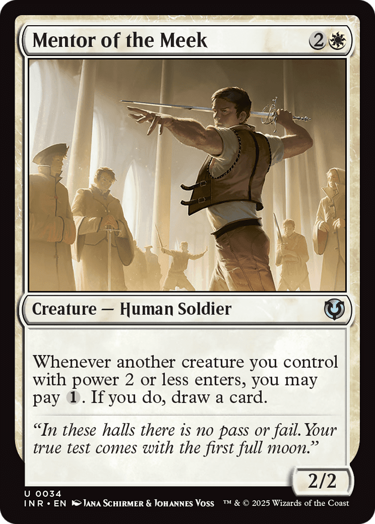 Mentor of the Meek (-034) [Innistrad Remastered]  Foil