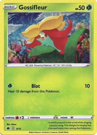 Gossifleur 003/15 - McDonalds Promos 2022 Holofoil