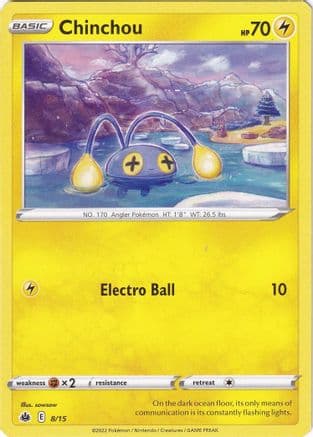 Chinchou 008/15 - McDonalds Promos 2022