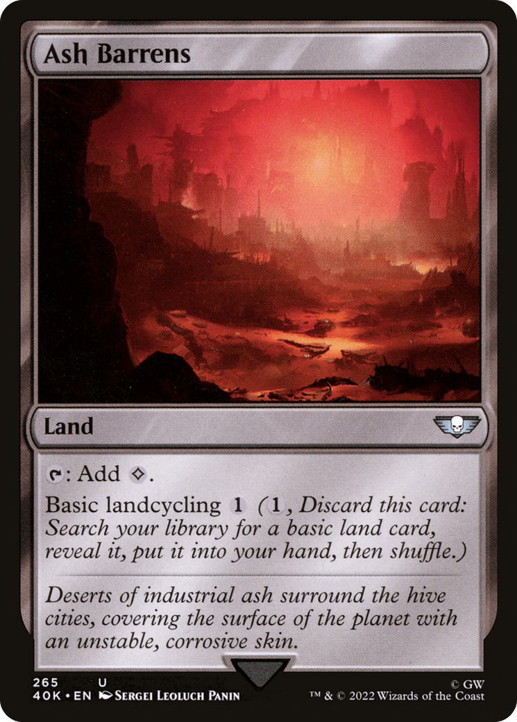 Ash Barrens [Warhammer 40,000]