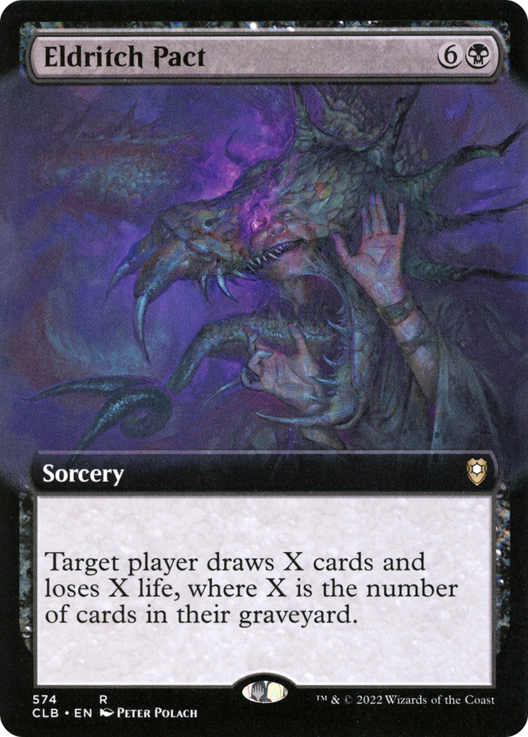 Eldritch Pact (CLB-574) - Commander Legends: Battle for Baldur's Gate: (Extended Art)