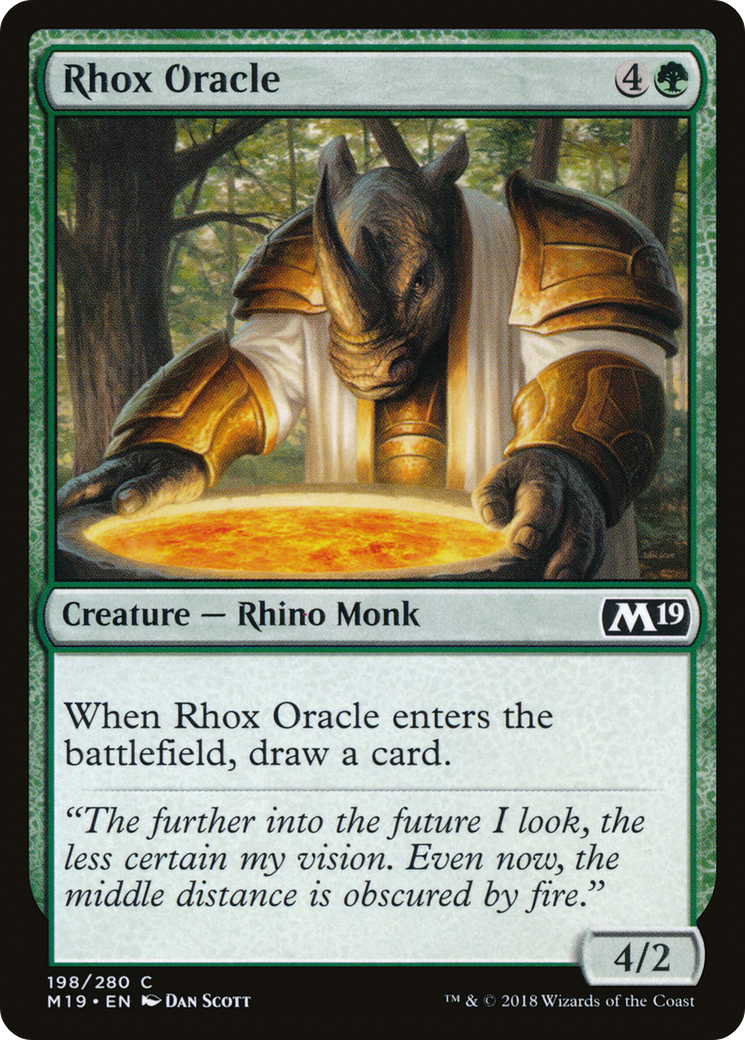 Rhox Oracle [Core Set 2019] Foil