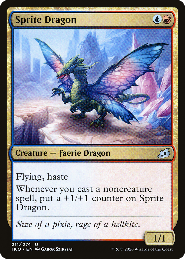 Sprite Dragon [Ikoria: Lair of Behemoths] Foil