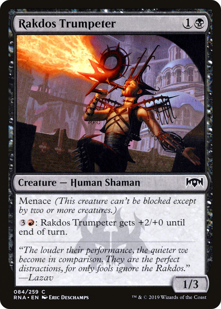 Rakdos Trumpeter [Ravnica Allegiance] Foil