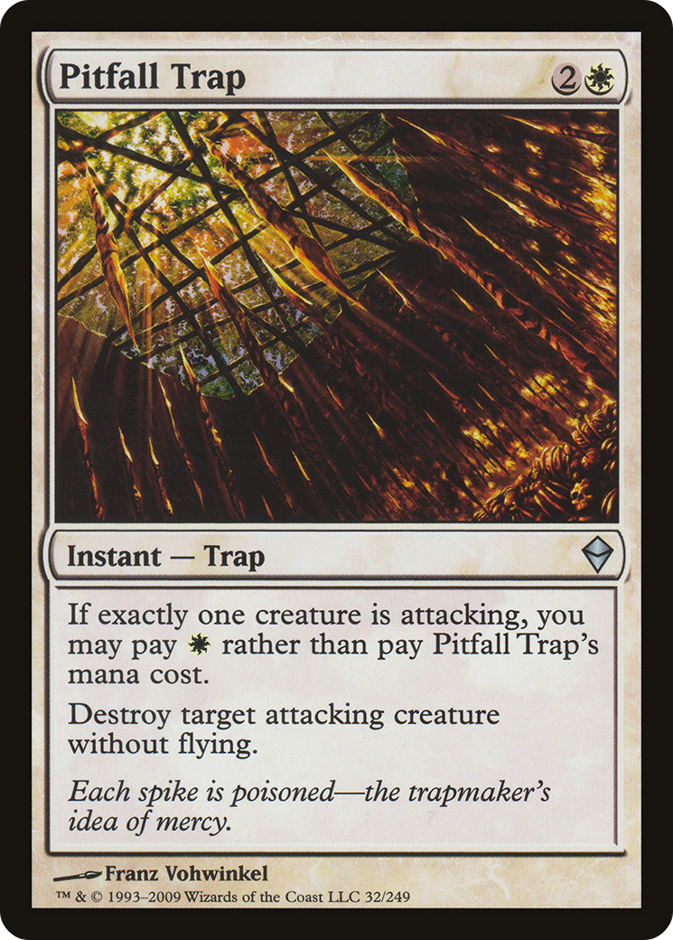 Pitfall Trap [Zendikar] Foil