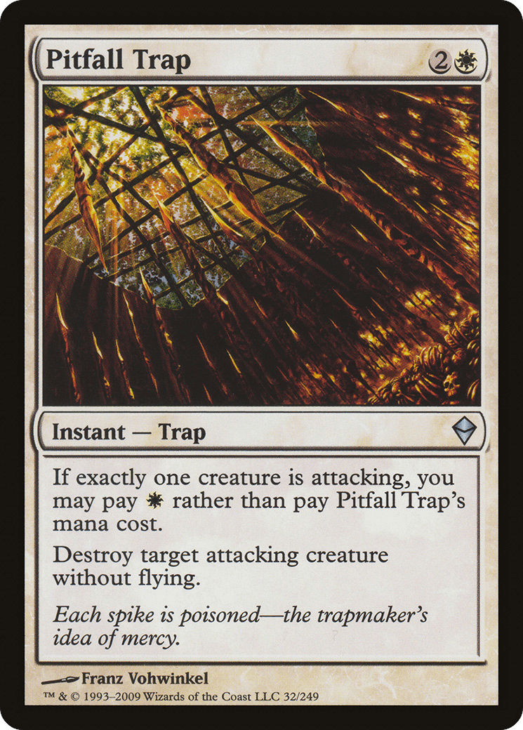 Pitfall Trap [Zendikar] Foil