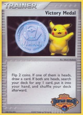 Victory Medal - 2007-2008 (Battle Road Autumn)  - Holofoil League & Championship Cards - Promo