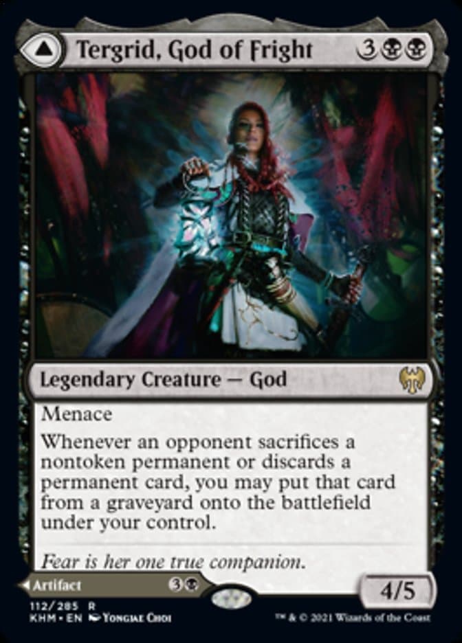 Tergrid, God of Fright // Tergrid's Lantern [Kaldheim] Foil