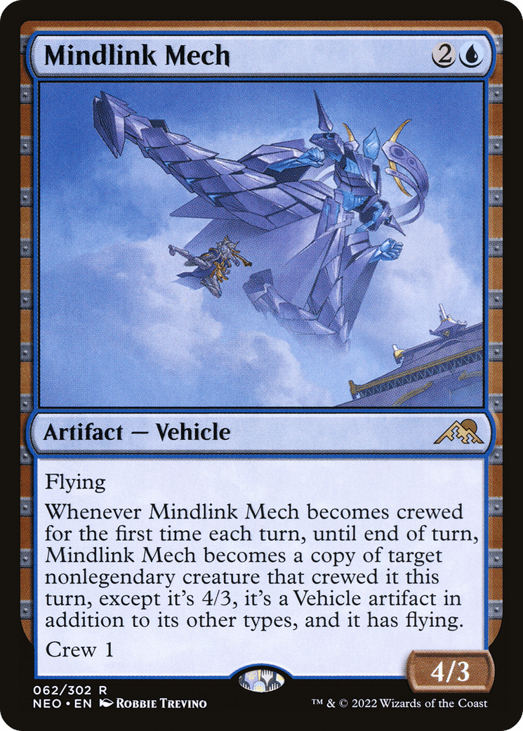 Mindlink Mech (NEO-062) - Kamigawa: Neon Dynasty Foil
