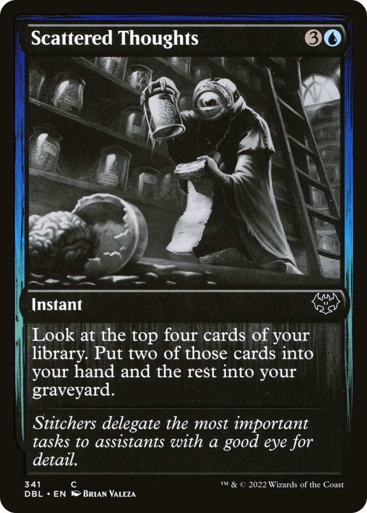 Scattered Thoughts [Innistrad: Double Feature] Foil