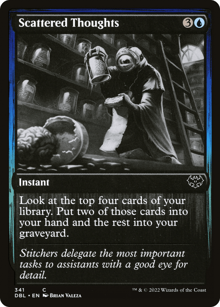 Scattered Thoughts [Innistrad: Double Feature] Foil