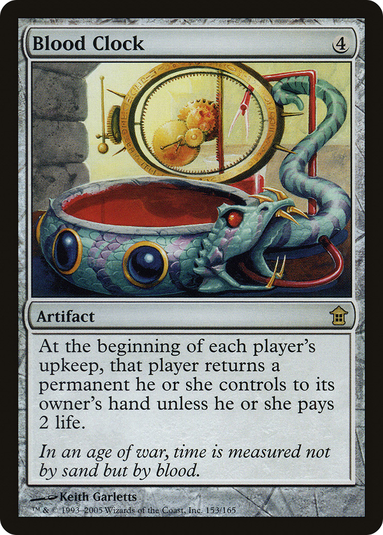 Blood Clock [Saviors of Kamigawa] Foil