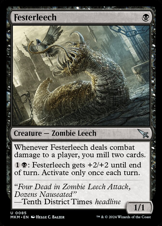 Festerleech 85 (Murders at Karlov Manor)  - Foil