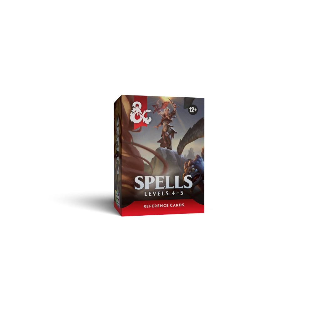 Dungeons & Dragons | Reference Cards | Spells Levels 4-5