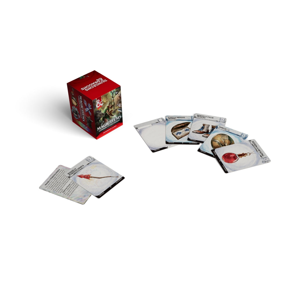 Dungeons & Dragons | Reference Cards | Magic Items - Common and Uncommon