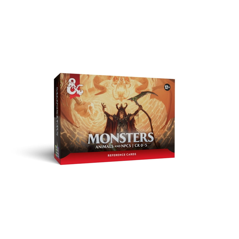 Dungeons & Dragons | Reference Cards | Monsters - Animals and NPCs (CR 0-5)