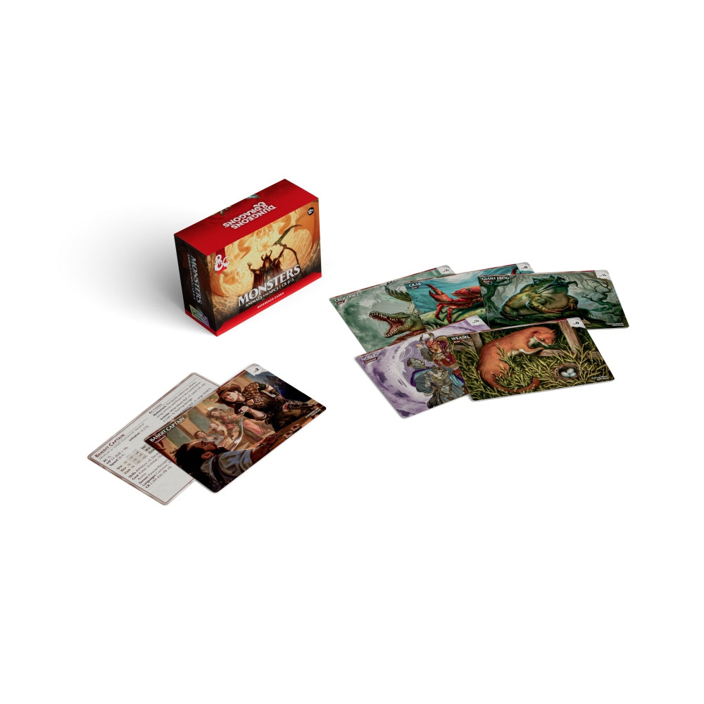 Dungeons & Dragons | Reference Cards | Monsters - Animals and NPCs (CR 0-5)