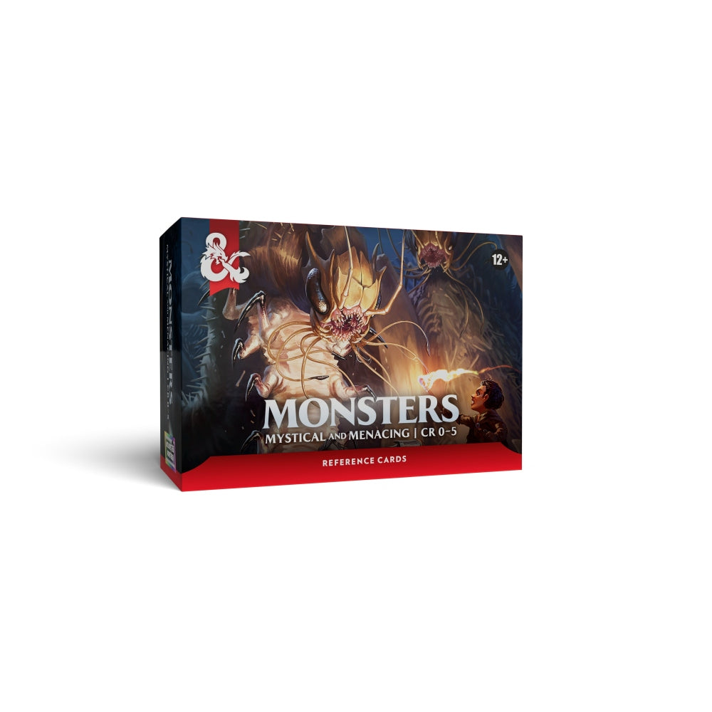 Dungeons & Dragons | Reference Cards | Monsters - Mystical and Menacing (CR 0-5)