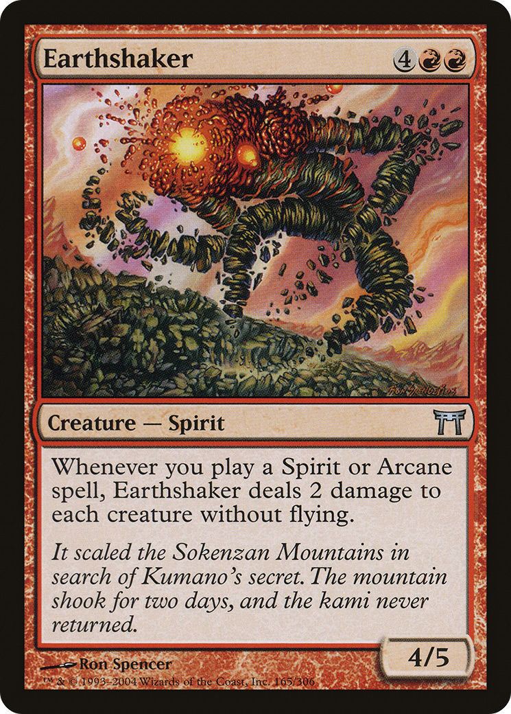 Earthshaker [Champions of Kamigawa] Foil