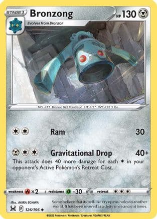 Bronzong 126/196 - SWSH11 Lost Origin