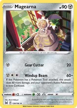 Magearna 128/196 - SWSH11 Lost Origin Reverse Holofoil