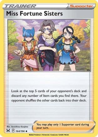 Miss Fortune Sisters 164/196 - SWSH11 Lost Origin