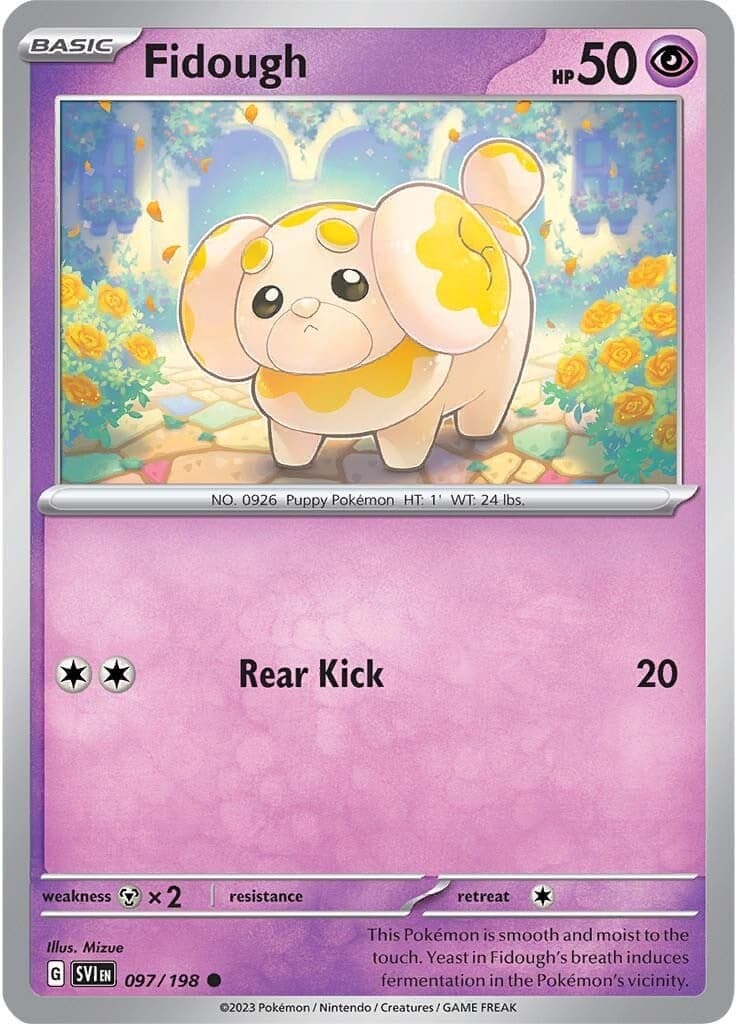 Fidough 097/198 - SV01 Scarlet & Violet Base Set Reverse Holofoil