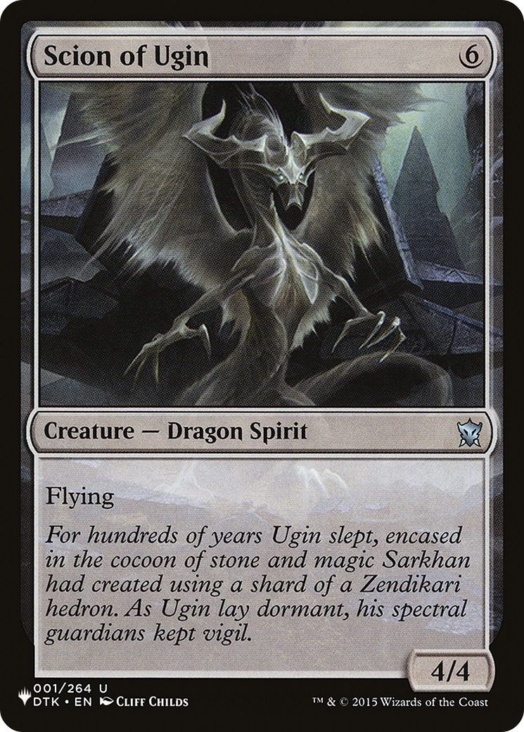 Scion of Ugin |  (DTK-1) [The List]