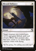 Blessed Defiance 5/277 (Innistrad: Midnight Hunt)  - Foil
