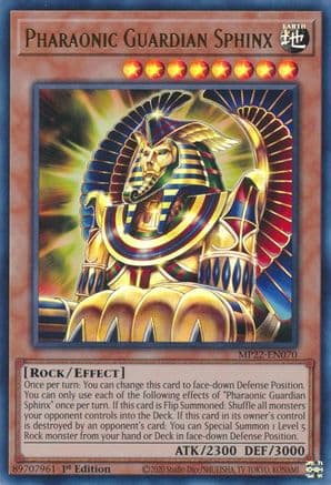 Pharaonic Guardian Sphinx [MP22-EN070] Ultra Rare