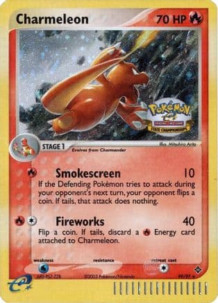 Charmeleon (State Championship) 99/97 - League & Championship Cards Holofoil