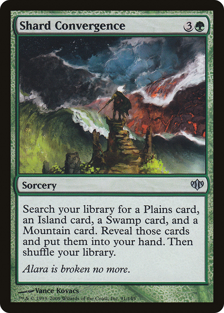 Shard Convergence [Conflux] Foil