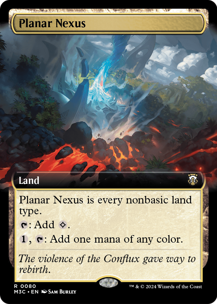 Planar Nexus (Extended Art) [Modern Horizons 3 Commander] Foil