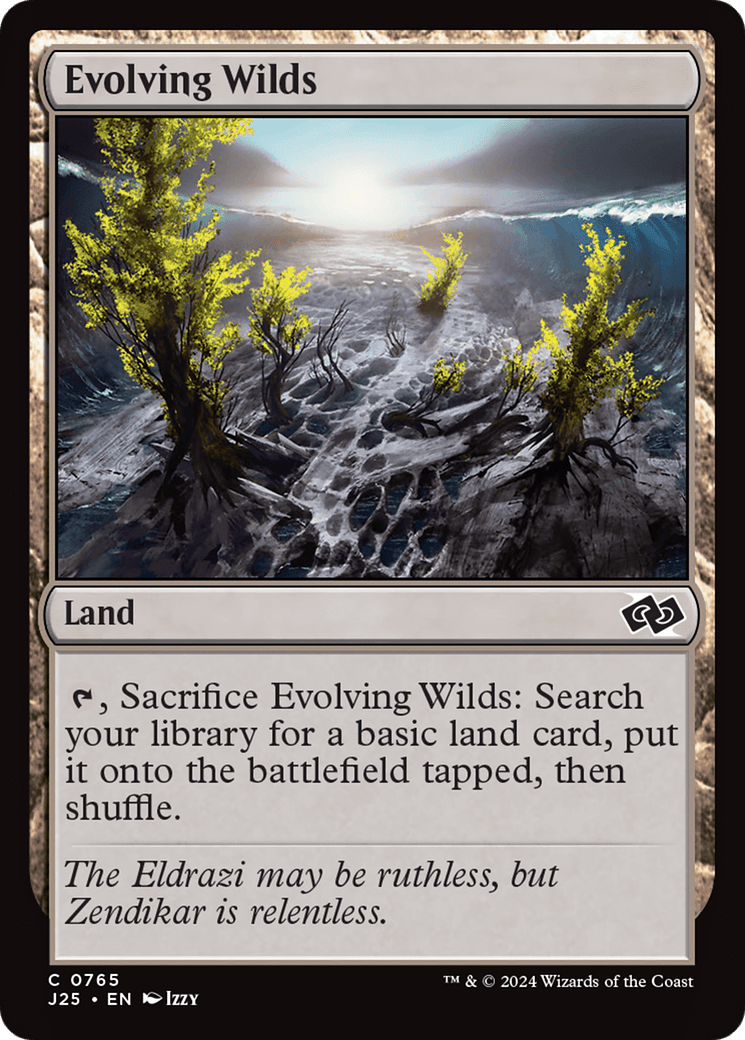 Evolving Wilds (-765) [Foundations Jumpstart]