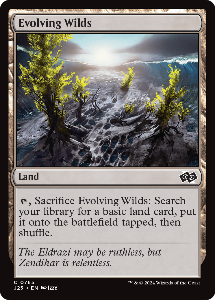 Evolving Wilds (-765) [Foundations Jumpstart]