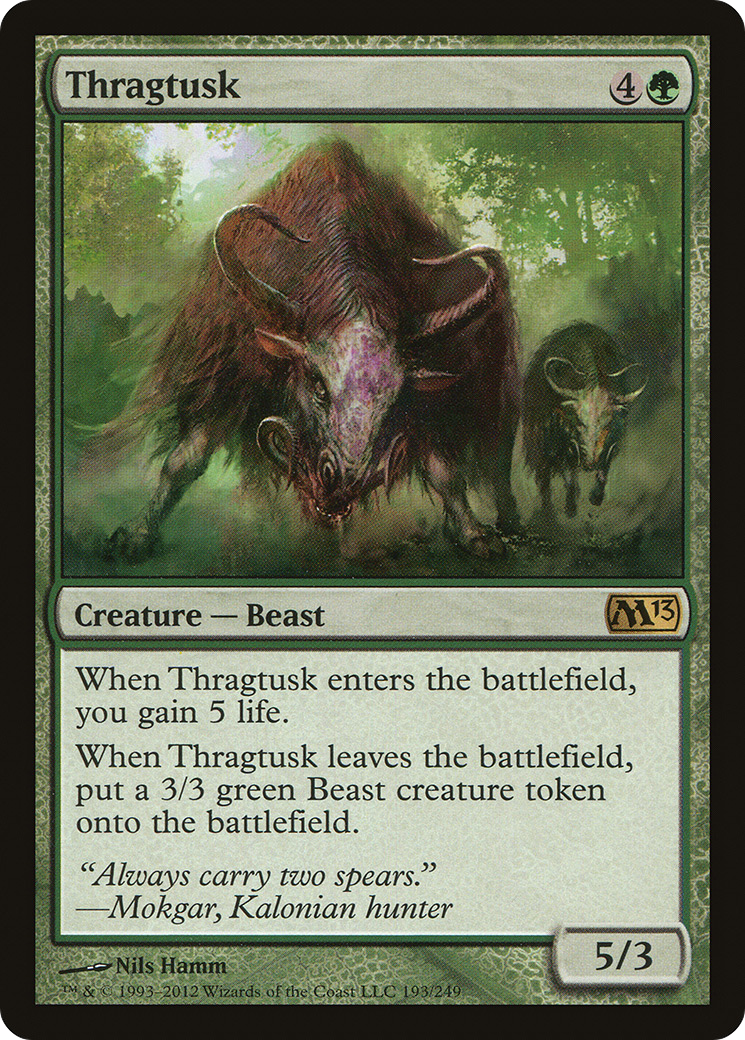 Thragtusk [Magic 2013] Foil