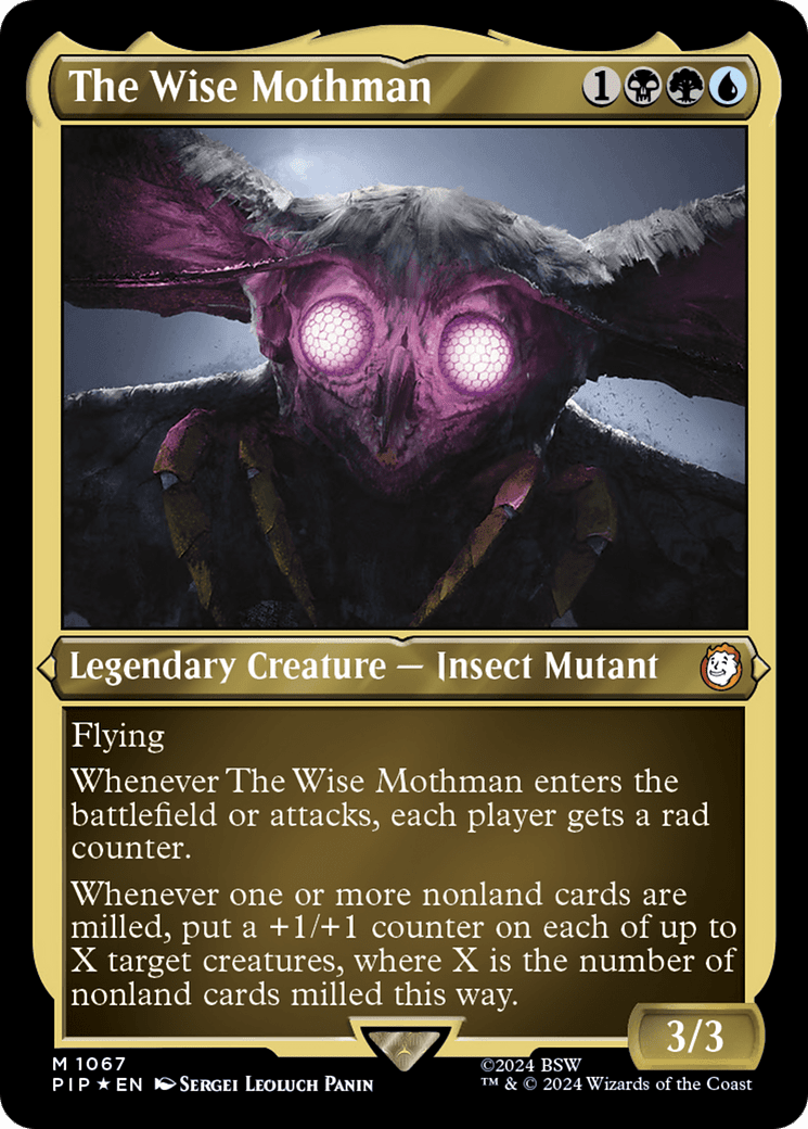 The Wise Mothman (1067) [Fallout]  Foil