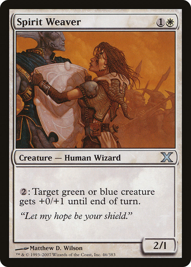 Spirit Weaver [Tenth Edition] Foil