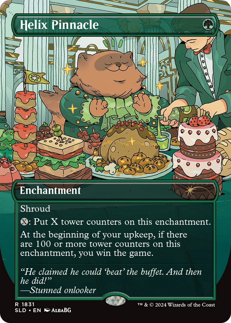 Helix Pinnacle (Rainbow Foil) (-1831) [Secret Lair Drop Series]  Foil